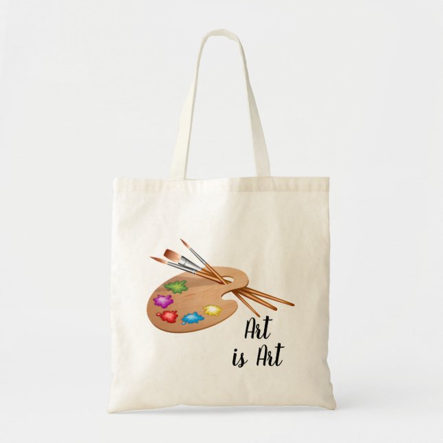 Art Pallet Tote Bag (Front)