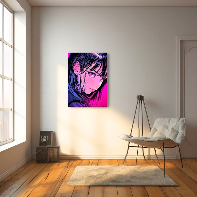 Art Panel Art Panel|close-up|Sushi Musume Generati Canvas Print (Creator Uploaded)