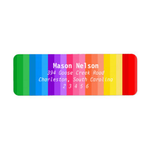 Art Party Coloured Pencils Label