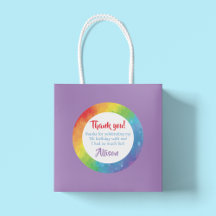 Art Party Sticker Favours | Paint Party