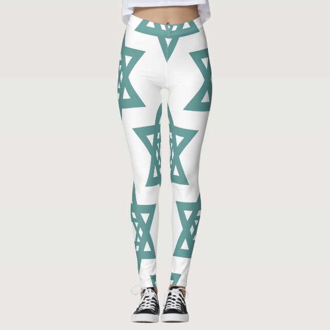 Art Pattern Design Leggings (Front)