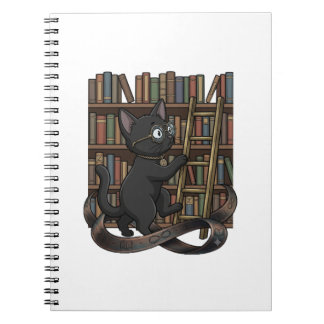 Art Philosopher Black Cat Sculptor Notebook