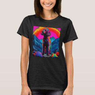 Art Poodle Dog T-Shirt