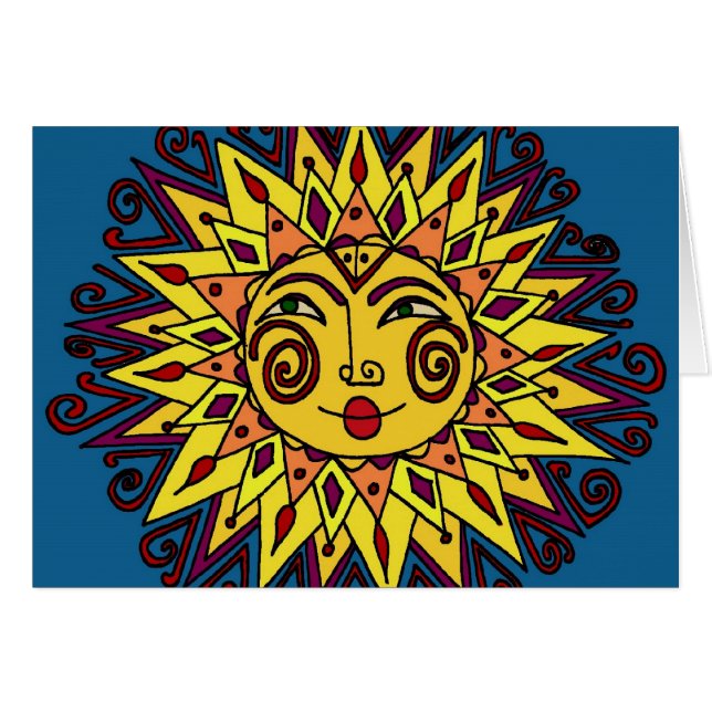 Art populaire d'Ukrainien de Sun (Devant horizontal)