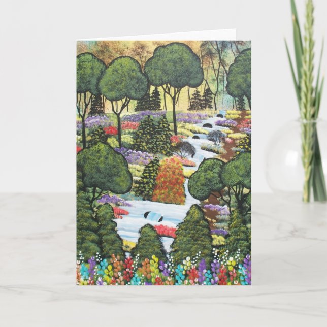 ART POPULAIRE entouré par l'amour PAR la carte de (Devant)