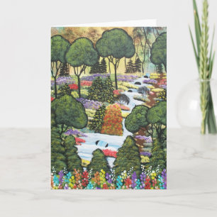 ART POPULAIRE entouré par l'amour PAR la carte de