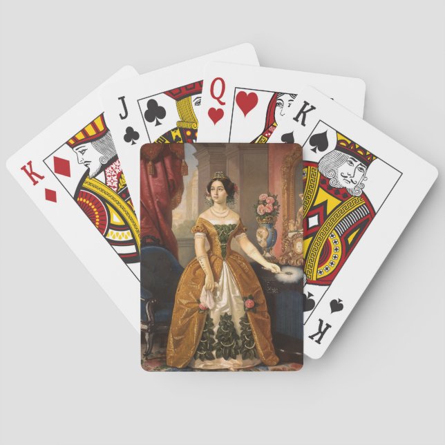 Art Portrait playing cards (Back)