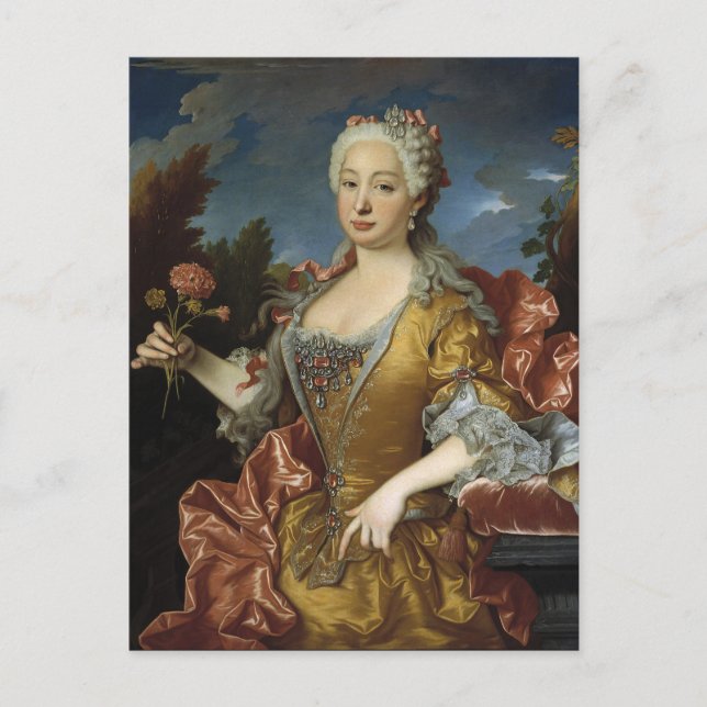 Art Portrait postcard (Front)