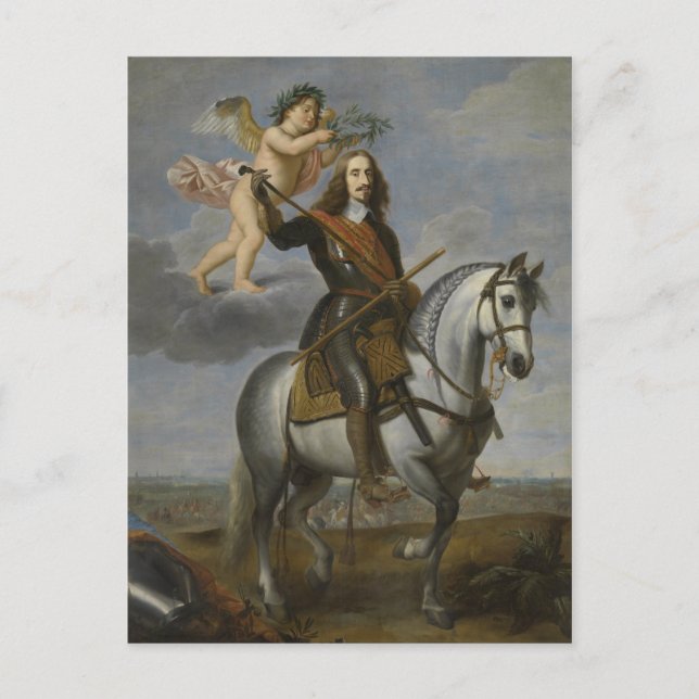 Art Portrait postcard (Front)