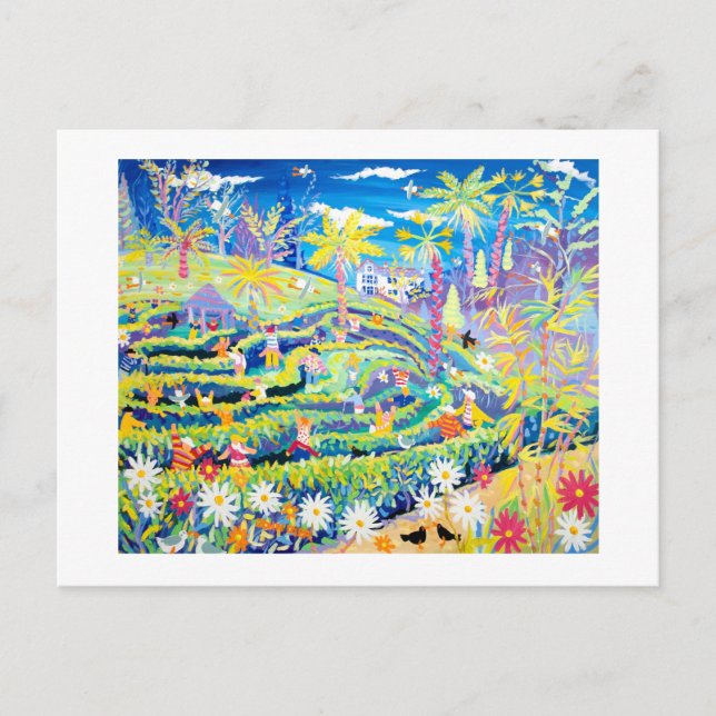 Art Postcard: The Maze at Glendurgan Garden Postcard (Front)