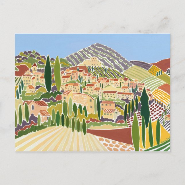 Art Postcard: The Old Town, Vaison La Romaine Postcard (Front)