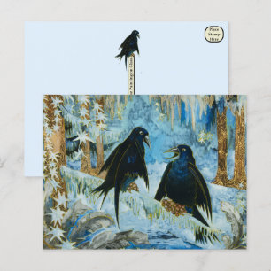 Art Postcard - Winter by Michalina Janoszanka