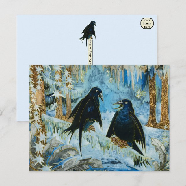 Art Postcard - Winter by Michalina Janoszanka (Front/Back)