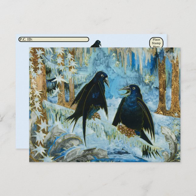 Art Postcard - Winter by Michalina Janoszanka (Front/Back)