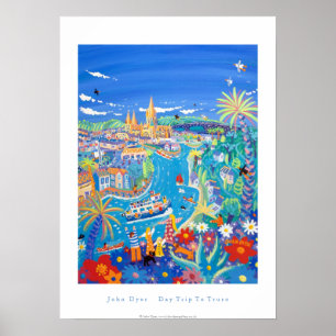 Art Poster: Day Trip to Truro Poster