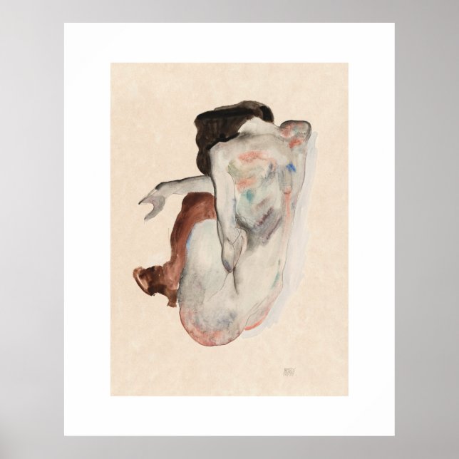 ART POSTER : EGON SCHIELE :  1912 (Front)