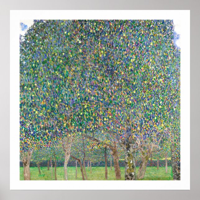 ART POSTER : GUSTAV KLIMT : PEAR TREE 1903 (Front)