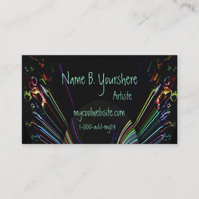 Art Power Business Card (Front)