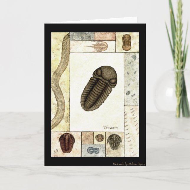 Art Print Greeting Card - Trilobita (Front)