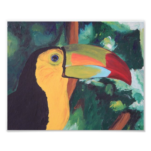 Art Print: Toucan Photo Print (Front)