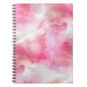 art red avant-garde background hand paint notebook