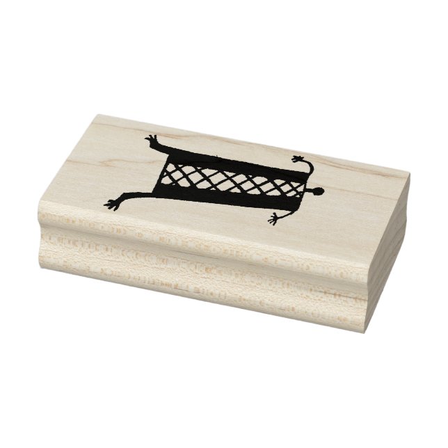 Art rupestre du Sud-Ouest, pétroglyphe tampon en c (Tampon)