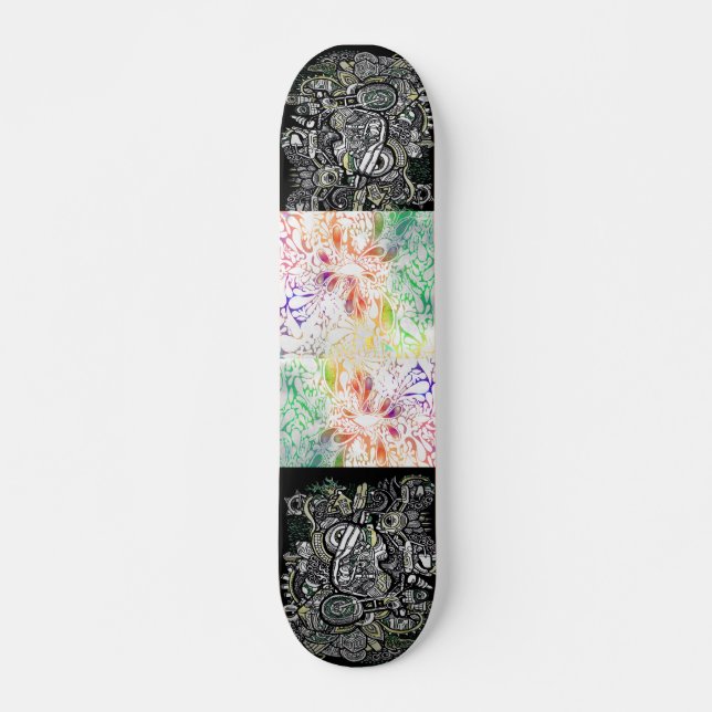 art scate board style skateboard (Front)