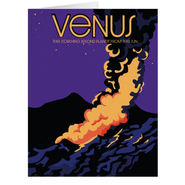Art spatial de la planète Vénus (Devant)
