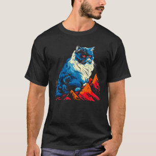 Art Spirit Persian Cat T-Shirt