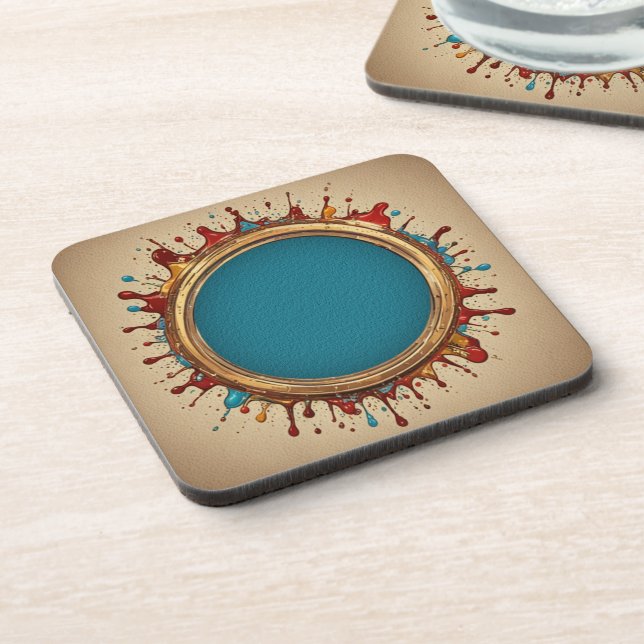 Art splash coaster (Left Side)