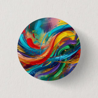 Art & Style 1 Inch Round Button