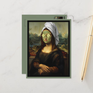 Art style Spa Day Postcard