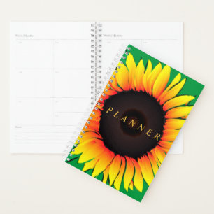Art Sunflower - Choose / add your favorite colors Planner