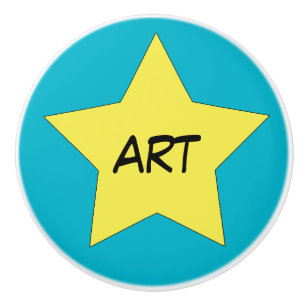 Art Supplies organization super hero knobs