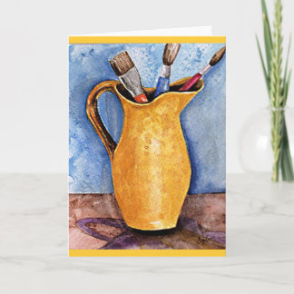 aRT Supply by AmalgamArt Greetings Card