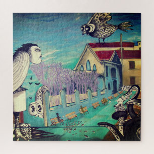 art surrealist jigsaw puzzle