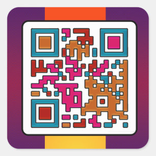 ART TAG QR CODE Sticker