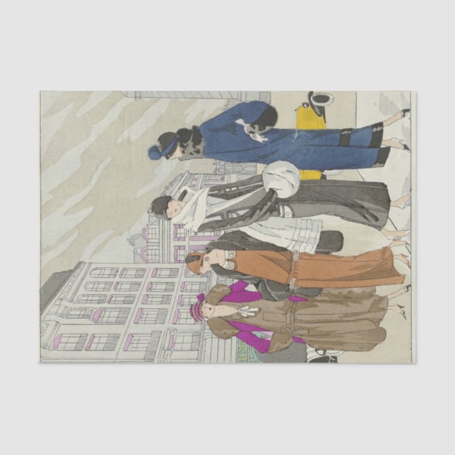 Art, Taste, Beauty, January 1924, No. 41 Tissue Paper (Front)