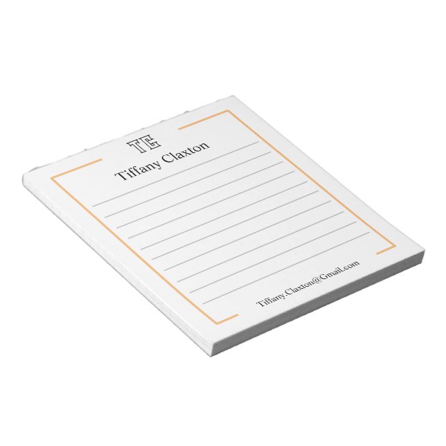 Art Teacher Appreciation Gift For Students Kids Notepad (Angled)