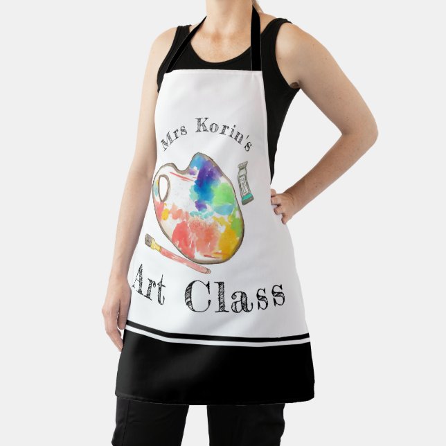 art teacher art class artist apron (Insitu)