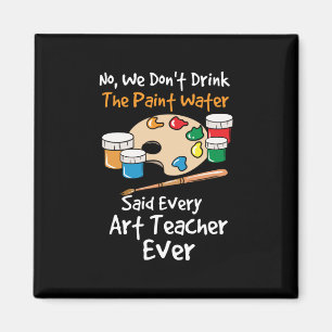 Art Teacher Artist Magnet