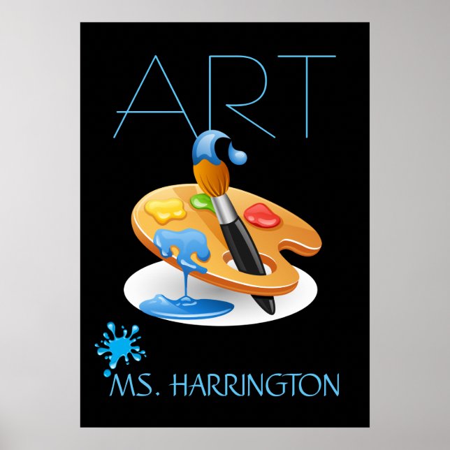 Art Teacher Poster - SRF (Front)