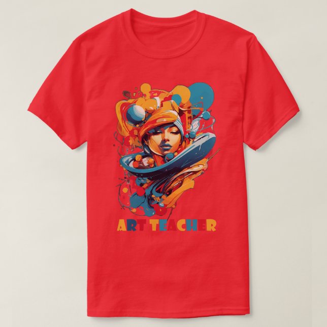 Art Teacher T-Shirt (Design Front)