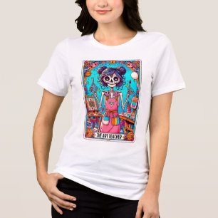 Art Teacher Tarot Card  Tri-Blend Shirt