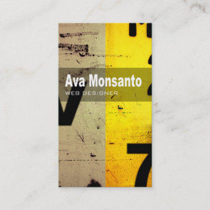 Art Tech Business Card "Web Designer"