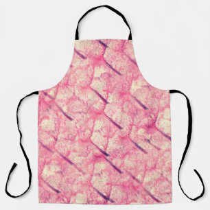 art The pink watercolor ink paint blob watercolour Apron