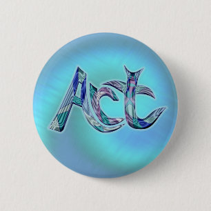 Art the Word 2 Inch Round Button