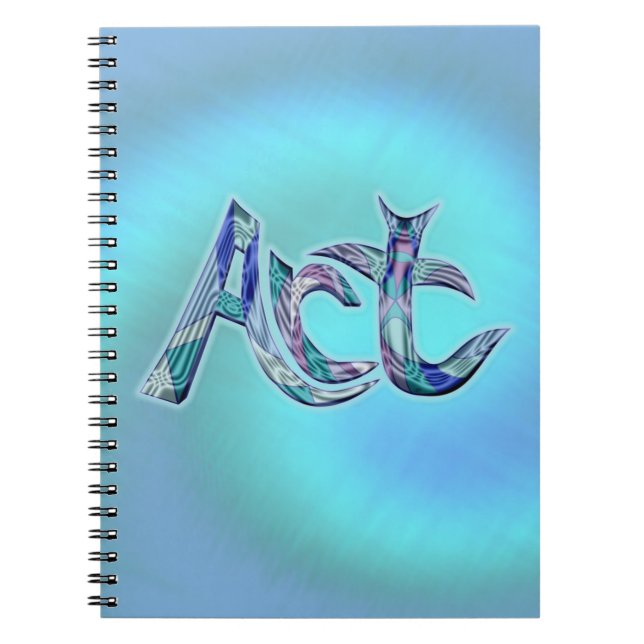 Art the Word  Notebook (Front)