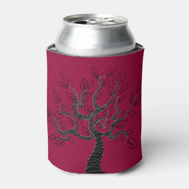 Art Tree Can Cooler - Choose Colour (Can Front)