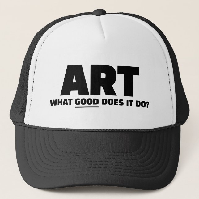 Art Trucker Hat (Front)